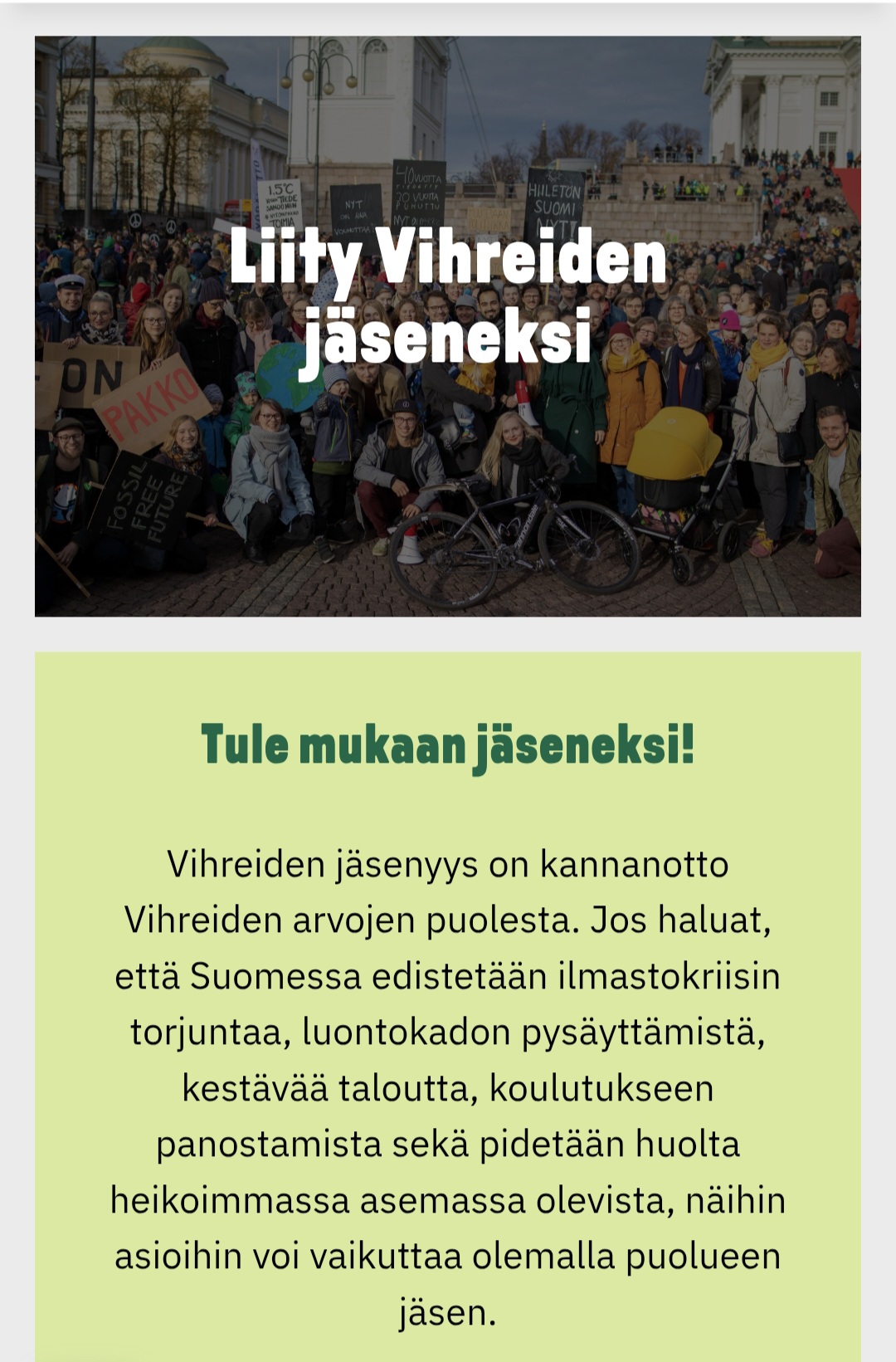 Tule mukaan!